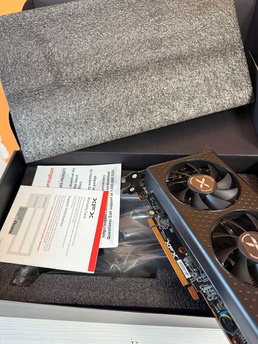 Видеокарта 6600XT XFX Speedster QICK 308. 8Gb DDR6