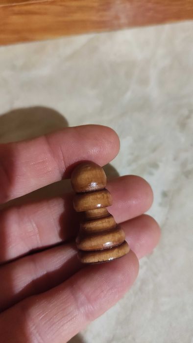 Комплект за шах и табла дървени фигури