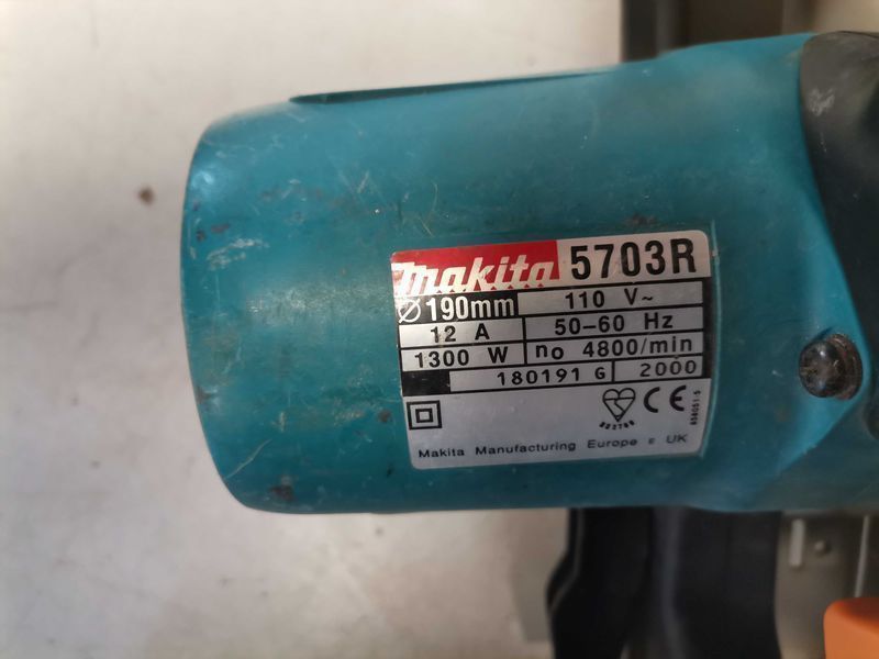 Ръчен циркуляр - Makita 1300 W 110 V