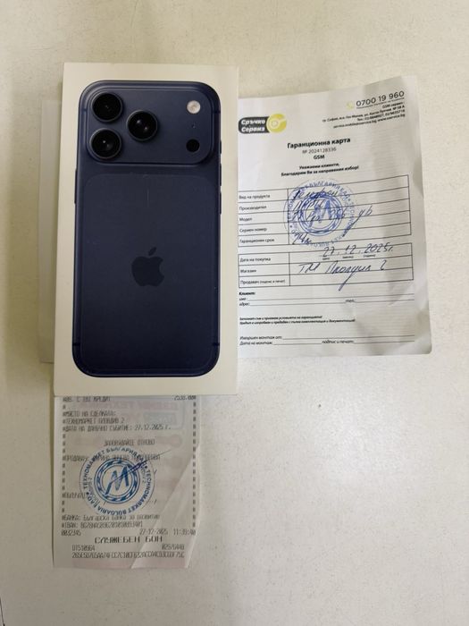 iphone 17 pro 256GB Нов Гаранция