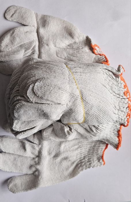 Перчатки тонкие, без ПВХ