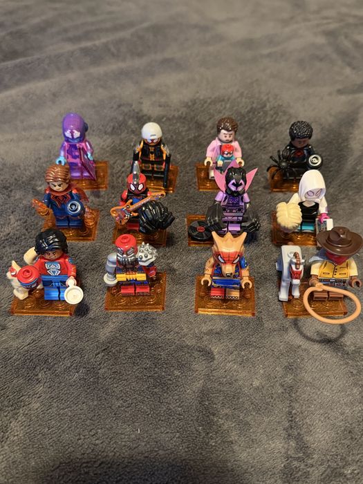 Lego minifigures spiderman serie completa