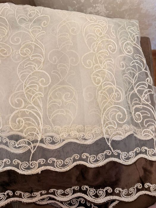 Комплект штор и тюли