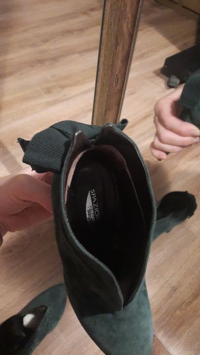 Pantofi/botine dama, piele naturala, marimea 36