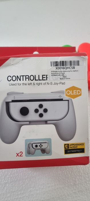 Комплект 2 x Grip Holder за Nintendo Switch, Joy - Con Controller, Big