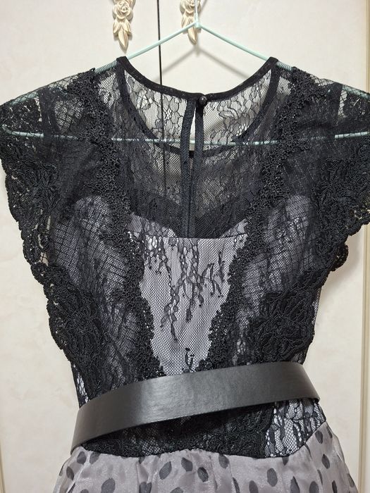 Платье из органзы