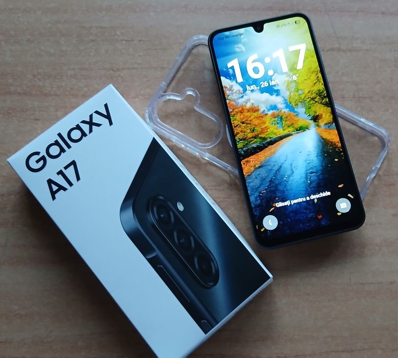 Samsung A17 de 128Gb.Dual Sim Black,nou.