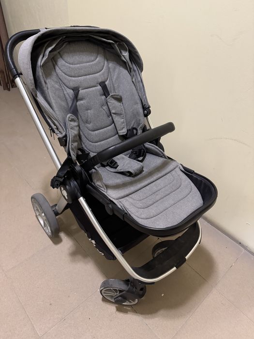 KIKKA BOO Комбинирана количка 3в1 VICENZA GREY