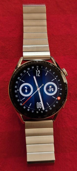 Smartwatch Huawei Watch GT3, 46mm, Elite Edition, Stainless Steel