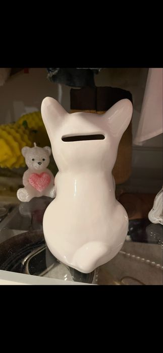 Vaza statueta corp femeie + cadou pusculita catel