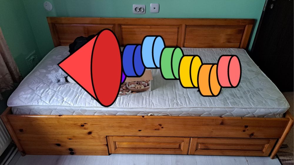 Две легла и ракла