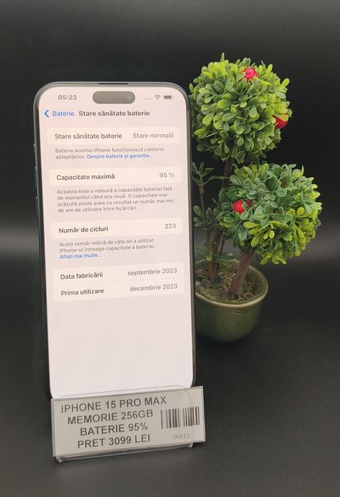 Iphone 15pro max 256gb