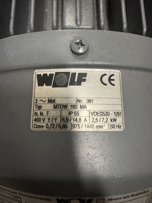 Електромотор 7,2 kw