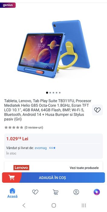 Tableta  Lenovo Tab Play Suite TB311FU