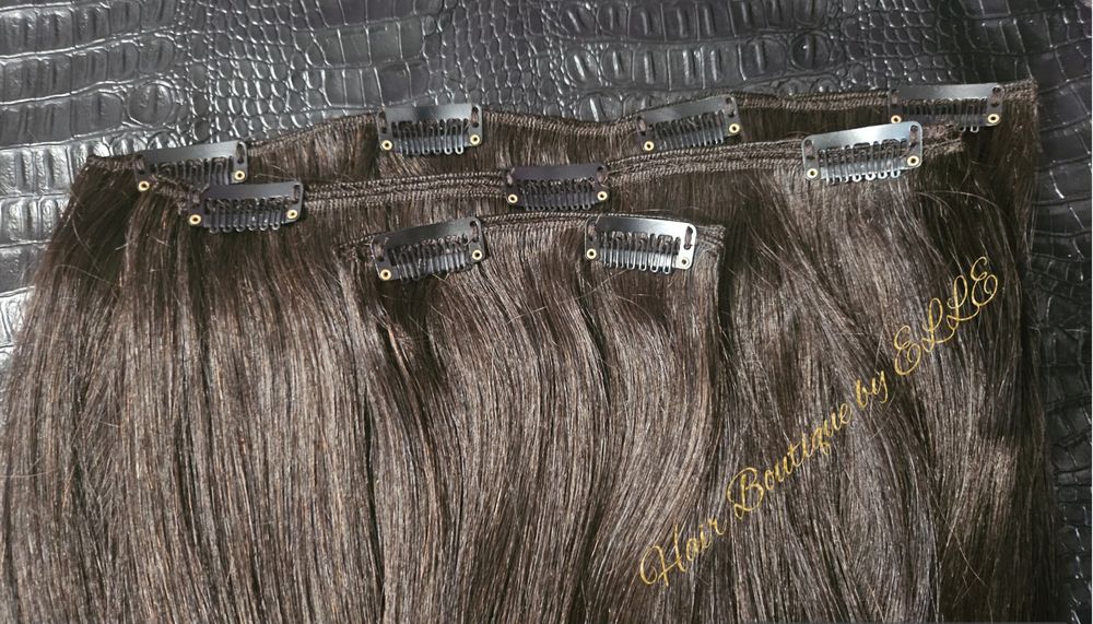 Нова естествена коса готова за поставяне