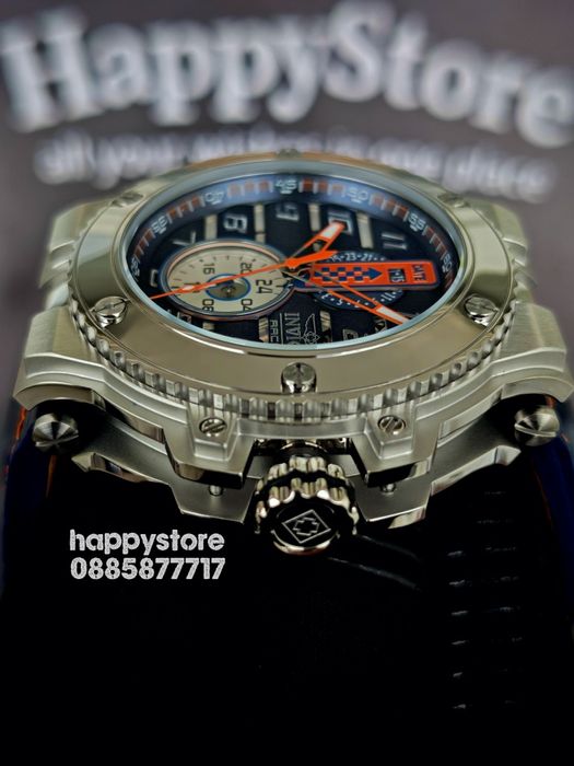 INVICTA Racing Downforce silver/blue 56 mm, Инвикта нов ръчен часовник