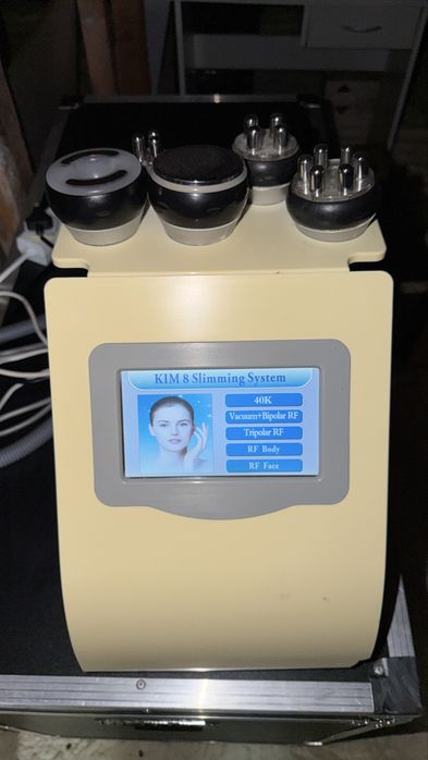 KIM 8 Slimming System – Cavitație 40K, Vacuum, RF Body/Face