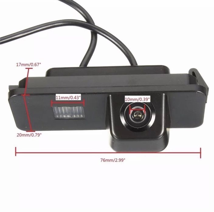 Camera video marsarier înapoi VW Polo Golf 4 5 6 Passat b6 Seat leon