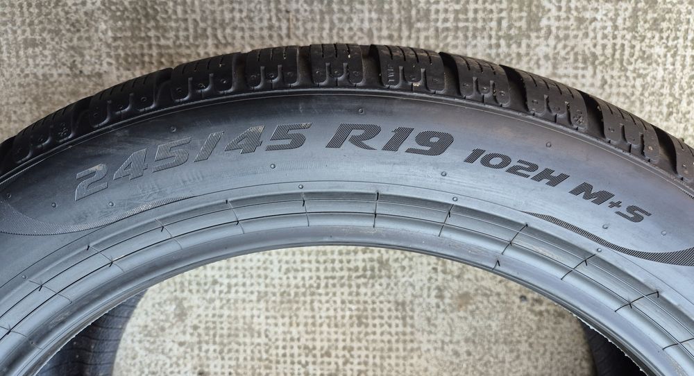 Set 2buc 245/45 R19 102H XL Pirelli P Zero Winter *BMW MO M+S iarnă