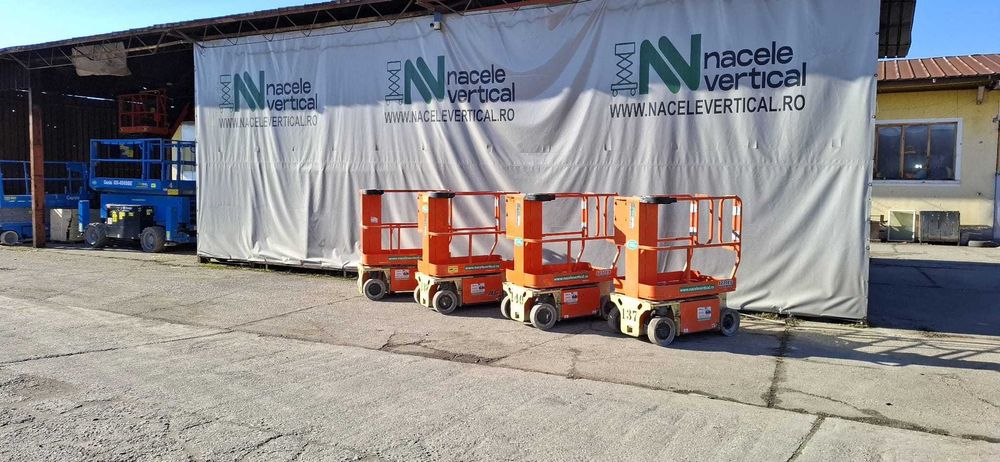 Nacela verticala electrica de vanzare JLG 1230ES 6m, an 2015, SECOND HAND latime 75cm, 850kg, 4800 euro