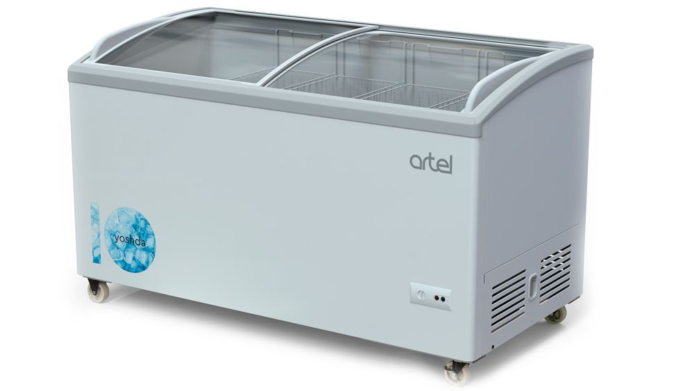 Морозильник Artel 480л для магазина + доставка бесплатная
