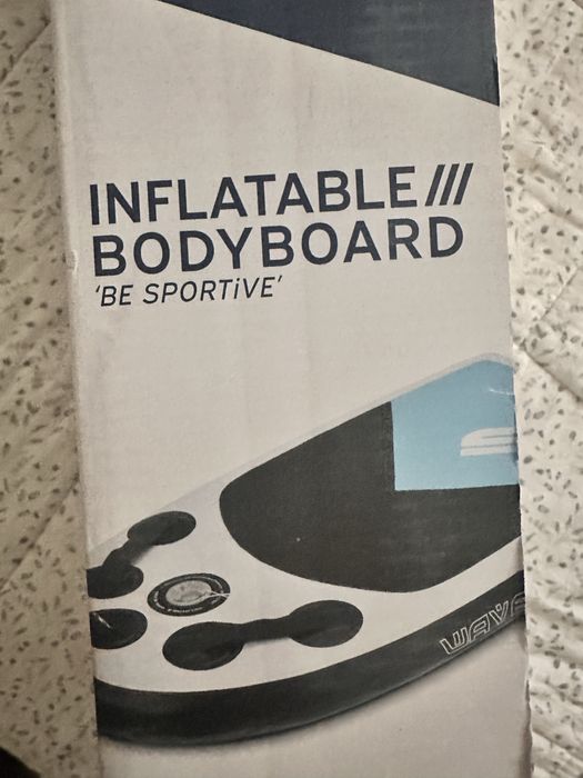 Надуваем бодиборд Q4Life дъска за сърф плувен сал