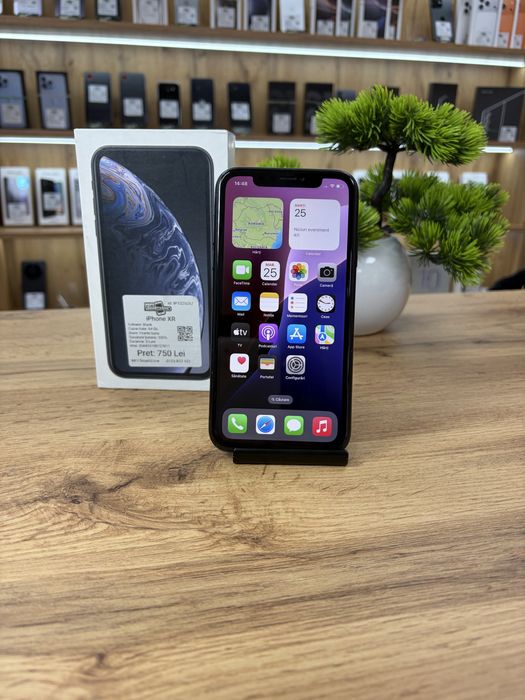 iPhone Xr Black 64Gb - Sanatate baterie 100% - Garantie