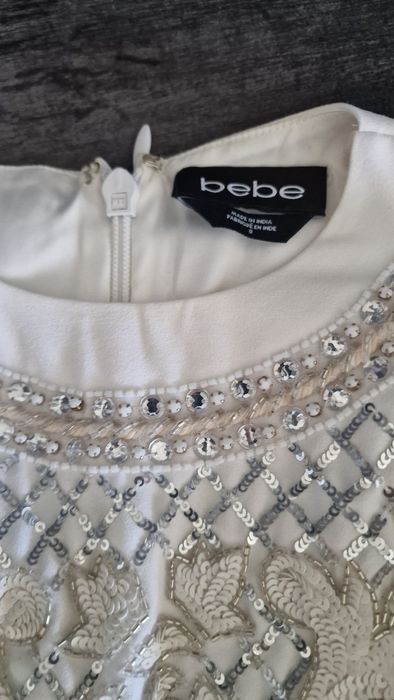 Rochie alba eleganta