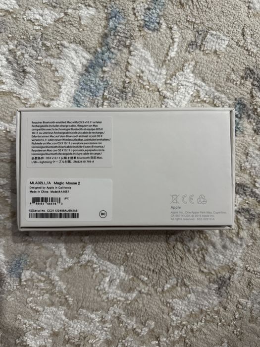 Magic mouse apple 2 белый (USB)