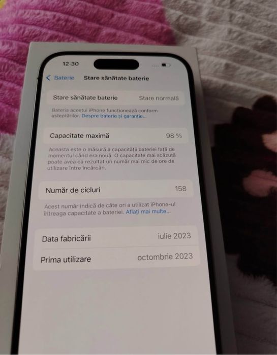Iphone 15 Pro 98% Bateria 256GB