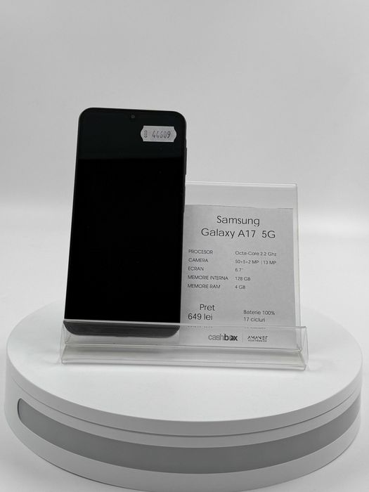 Samsung Galaxy A17 128 GB 5G 17 cicluri Garantie 24 luni CashBox