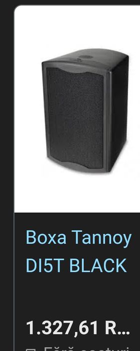 Boxe monitor pasive Tannoy Di5t noi