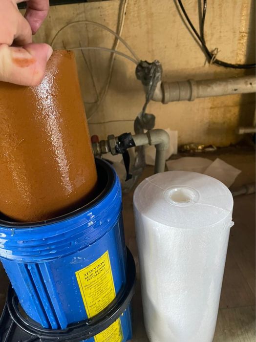 Обслуживание фильтров для воды