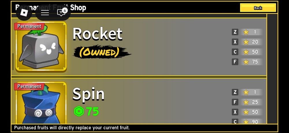 Аккауни блокс фрутс