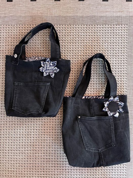 Дънкови чанти - технология Пачуърк