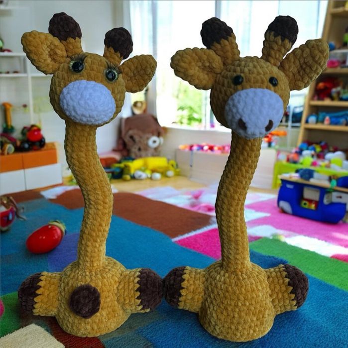 Образователна ръчно плетена  играчка