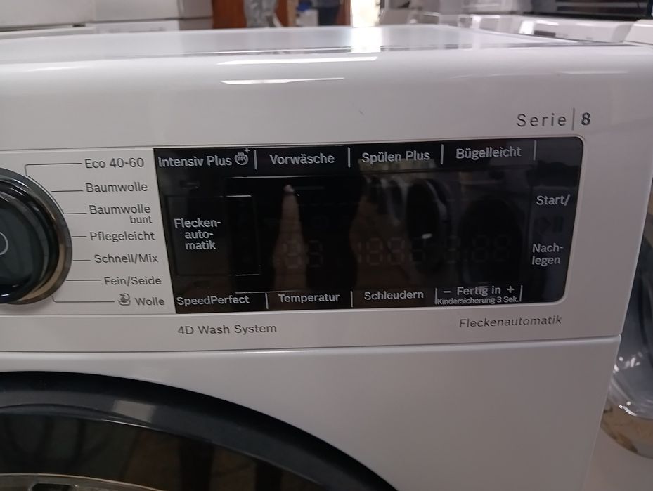 Пералня Бош Bosch Serie 8 A+++ 9 кг Made in Germany 2 години гаранция!