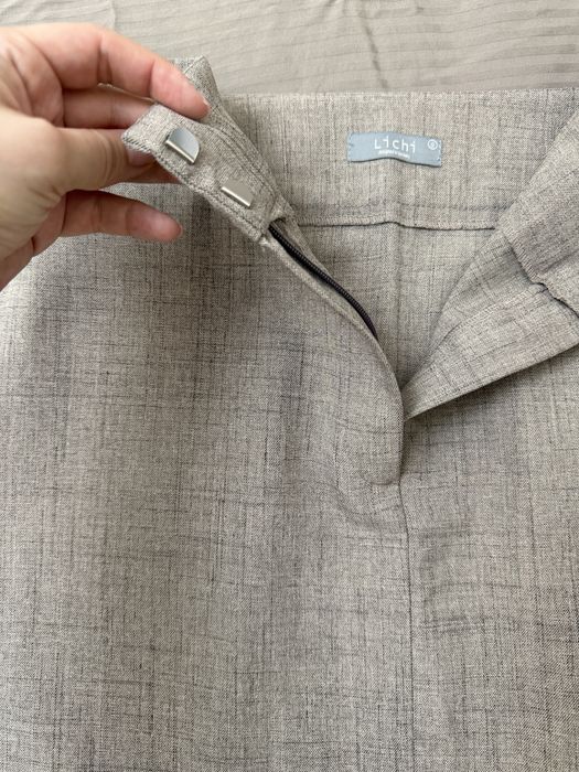 Мини юбка бежевая, lichi, размер S