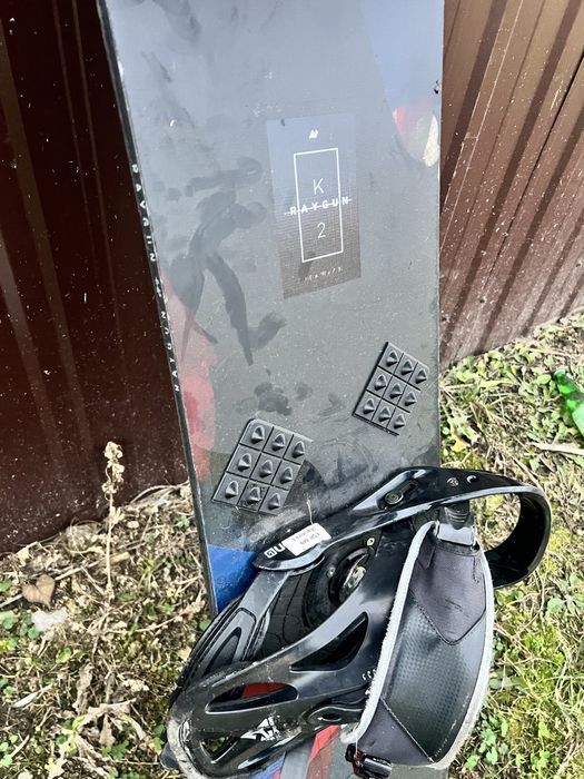 Vand placa snowboard k2 L (159cm mare) cu legaturi Burton