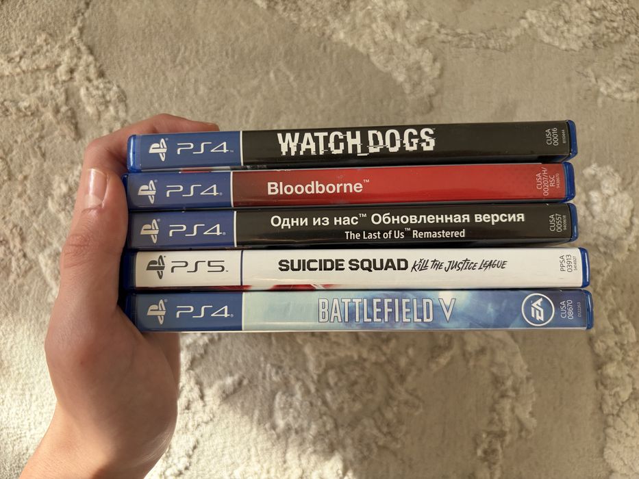 Диски для ps4/5 недорого