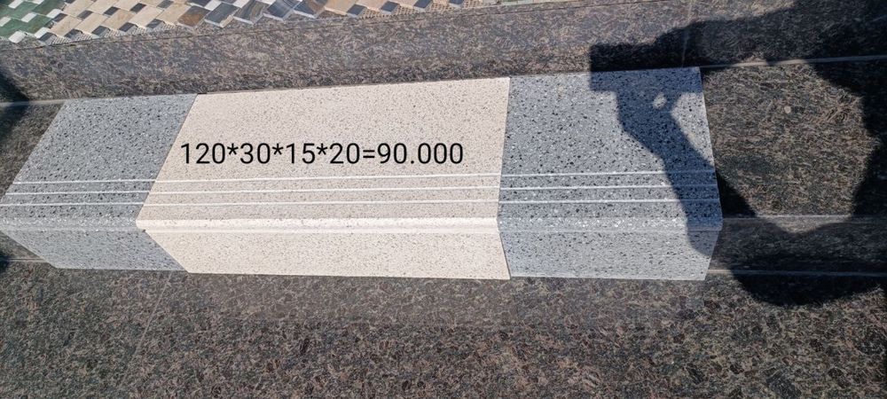 Aglomerat zinala. Razmer boyicha qilib beramiza. Sifatli mahsulot.