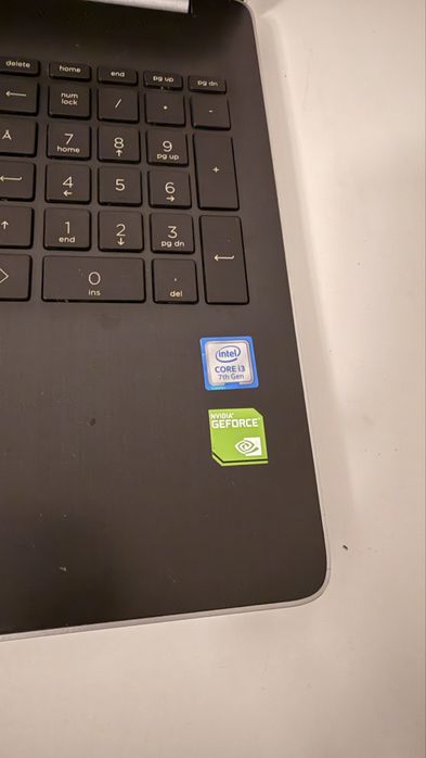 Laptop HP 15-da0134nq - pentru piese (ecran spart)