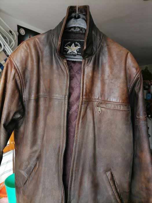 Кожено яке,естественна кожа.
