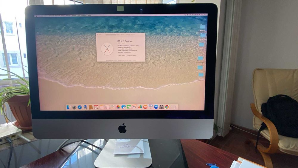 iMac 21.5” Late 2015 – stare foarte bună – funcționează perfect
