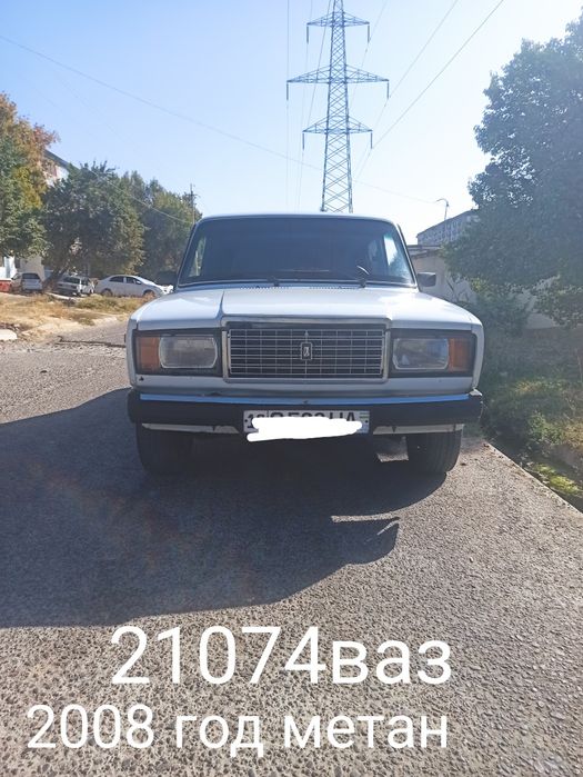 Срочно продаю ВАЗ 21074 метан.2008.