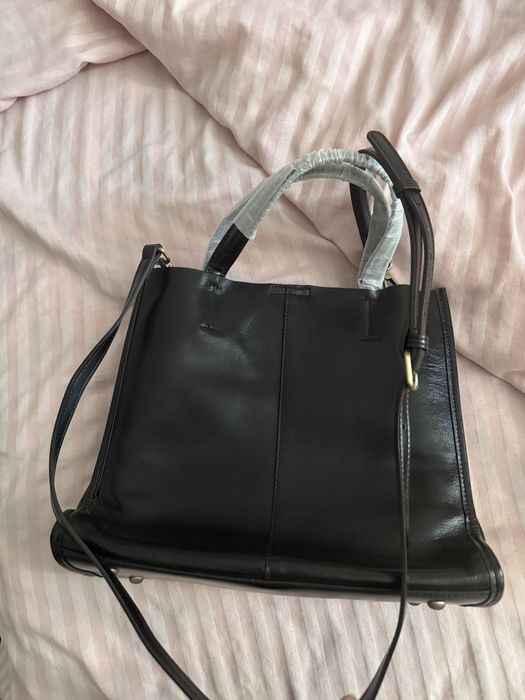 новая сумка из натуральной кожи