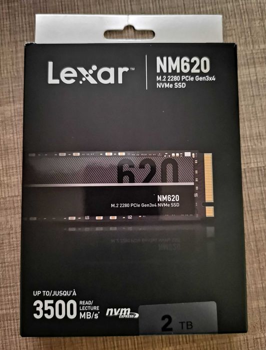 NVME M.2 SSD 2TB Lexar NM620 PCIe 3.0