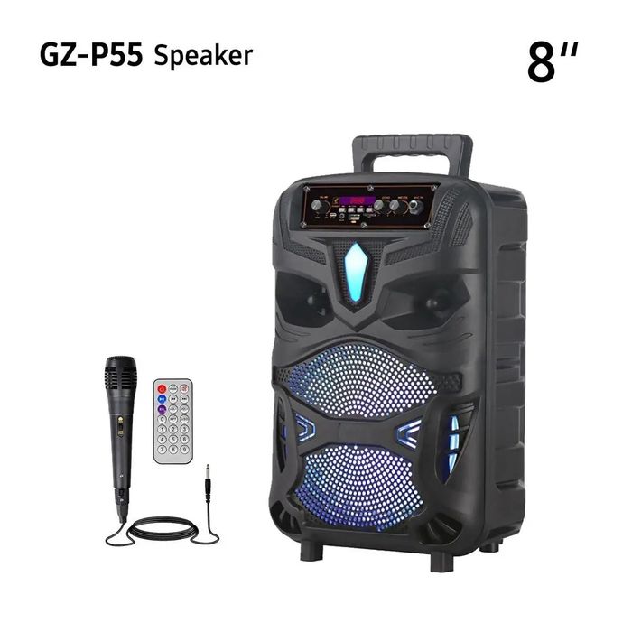 Беспроводная Bluetooth-Колонка С Микрофоном И Пультом 8 дюймов.