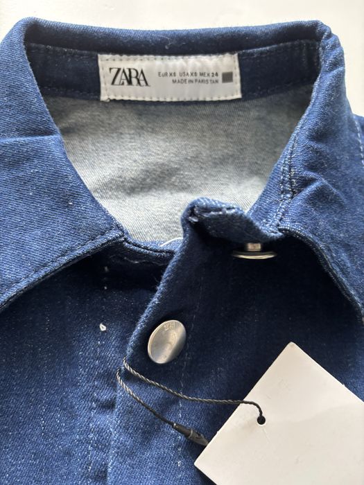 Zara рокля ХС нова деним