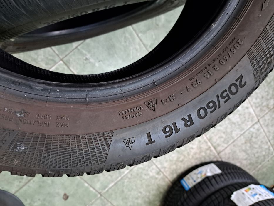 2 anvelope 205/60 R16 Continental profil 7.5 mm